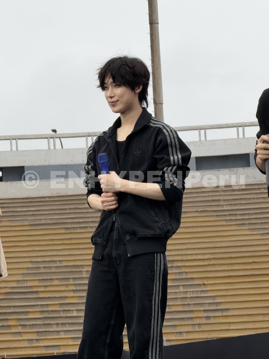 ENHYPENPeru's tweet photo. ❪ INFO ❙ 260708 ❫ @ENHYPEN_members

ENHYPEN en el Soundcheck en Perú 🥳🇵🇪❤️

#EN_WORLDTOUR_BLOODSAGA
#BLOODSAGA_IN_LIMA
#ENHYPEN #엔하이픈
© ENHYPENPeru 🦋 https://t.co/1Mw1Zffp0u
