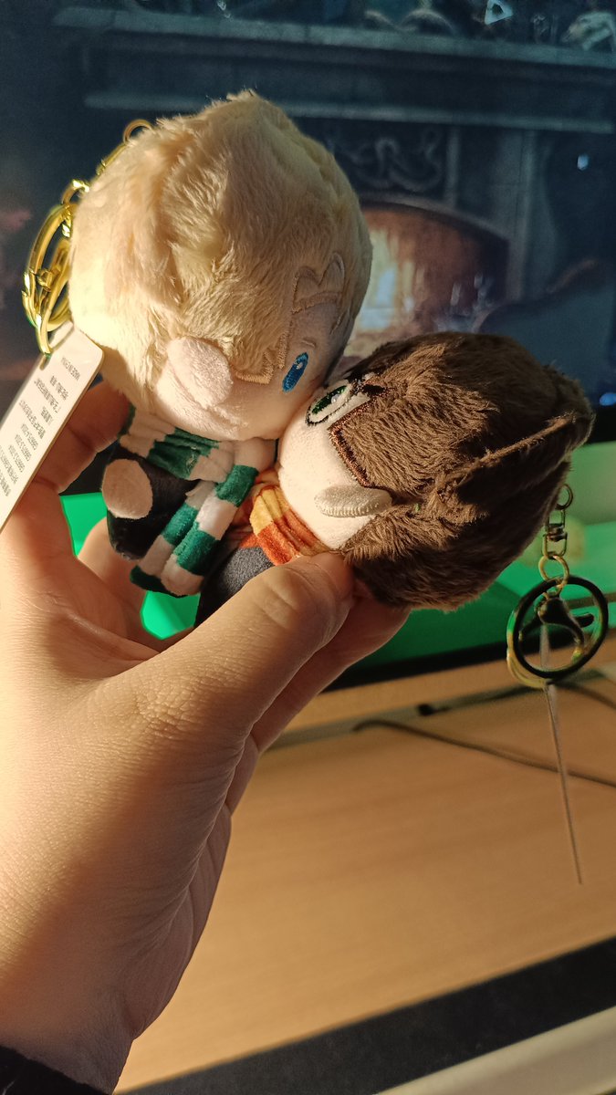bellmoriarty_'s tweet photo. Today I went back to that store and finally got them. They were waiting for me! 🥹 🍏⚡
#drarry #harco https://t.co/esX5F9NlQU