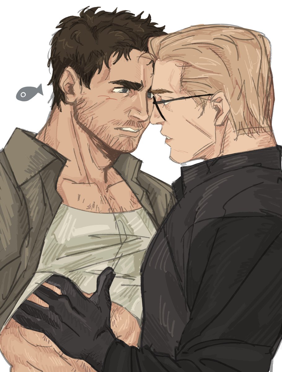 artmaars's tweet photo. just finished re5 hellooo #chrisker #residentevil https://t.co/SOgccwqFvF