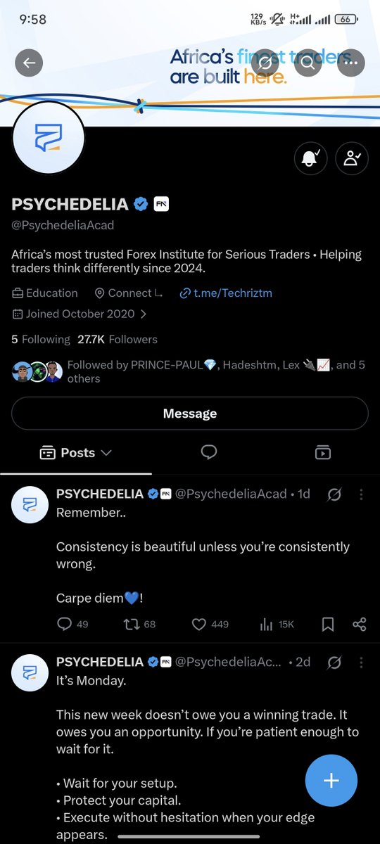 Muhammad6369's tweet photo. @Techriztm @PsychedeliaAcad @FundedNext @TraderHadesh Done!! https://t.co/7HiaXVjYSB