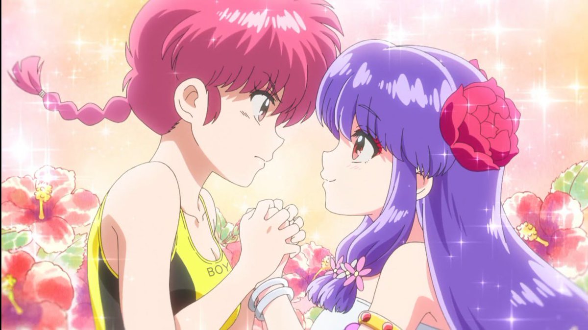 LucyGenV's tweet photo. "Shampoo rejects any romantic contact with female Ranma." 

Yeah you are stupid and clown if you think that, but we already knew that 😊👌🏻 https://t.co/k5rvvNddcn