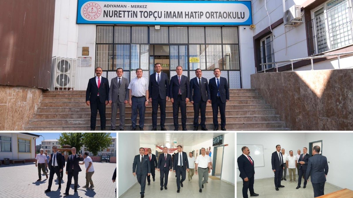 mebodsgm's tweet photo. ADIYAMAN İLİ ÇALIŞMA ZİYARETİ

Ölçme, Değerlendirme ve Sınav Hizmetleri Genel Müdürü Sn. Erdal Kılınç Adıyaman iline çalışma ziyaretinde bulundu.

Programlarına İl Millî Eğitim Müdürlüğünü ziyaret ederek başlayan Genel Müdür Kılınç, il yöneticileriyle gerçekleştirdikleri toplantıda il genelinde yürütülen eğitim faaliyetleri ile ölçme ve değerlendirme uygulamaları hakkında istişarede bulundu. İl Millî Eğitim Müdürü Ali Tosun'un da katıldığı toplantının ardından Adıyaman Valisi Sn. Abdullah Küçük makamında ziyaret edildi.

 Program kapsamında ziyaret edilen kurumlar:

İl Millî Eğitim Müdürlüğü
Valilik
Türkiye Petrolleri Ortaokulu (Destekleme ve Yetiştirme Kursu)
e-Sınav Merkezi
Ölçme Değerlendirme Merkezi
@tcmeb 
@Yusuf__Tekin 
@farukyelkenci 
@erdalkilinc27