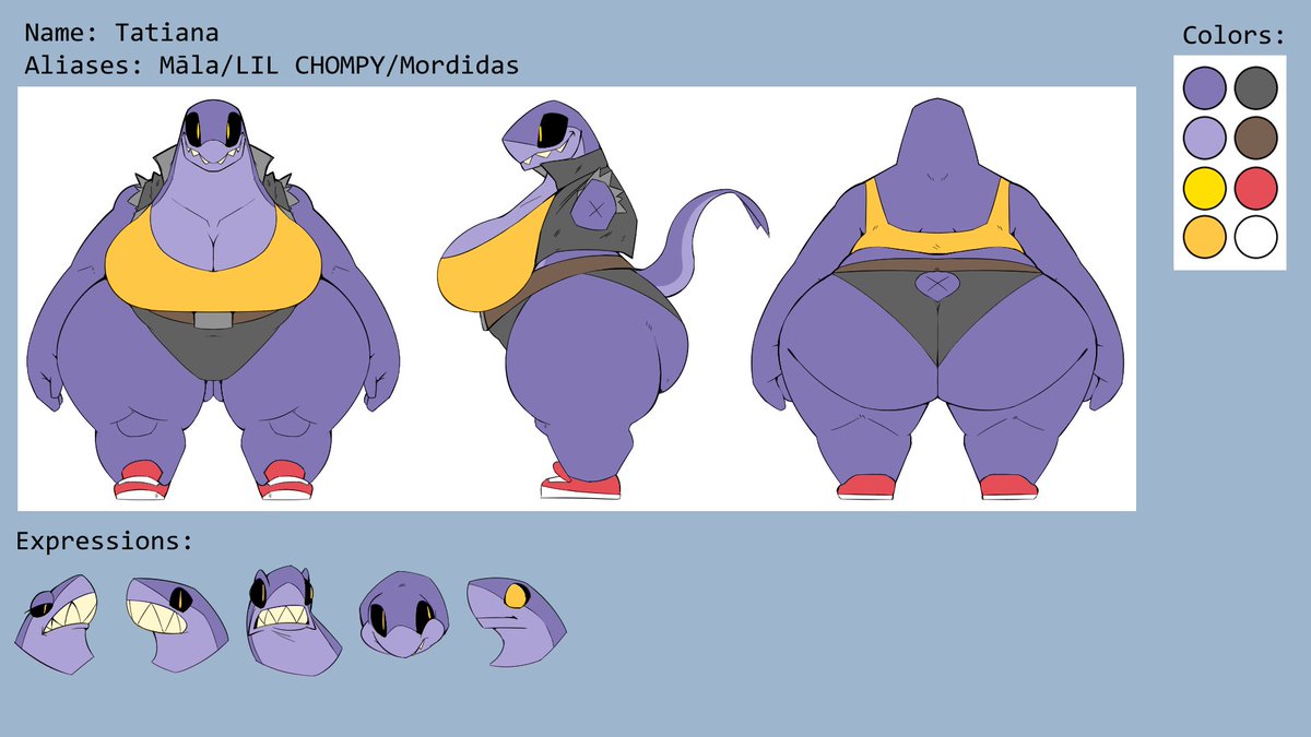 Trippystachio's tweet photo. Reference sheets i've been working on https://t.co/2tfSxeOg6x