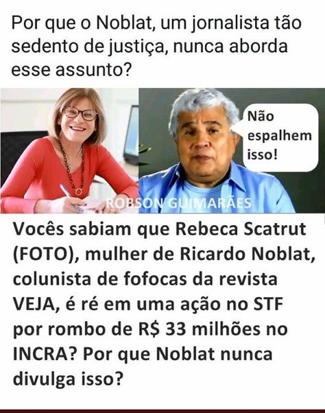 juca1947's tweet photo. @BlogdoNoblat Caiu na rede há muito tempo e a família corrupta continua ativa nas redes https://t.co/DvLOW4l6S7