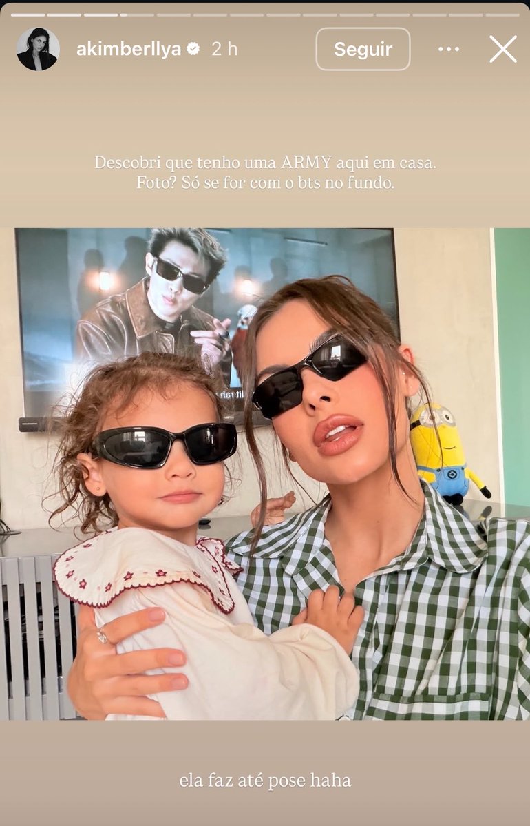 jm_dogs's tweet photo. a mãe da filha do neymar revelou nos storys dela que que a helena é fã do bts E JIMIN UTTED 😭💗 https://t.co/7MCt9qx3KO