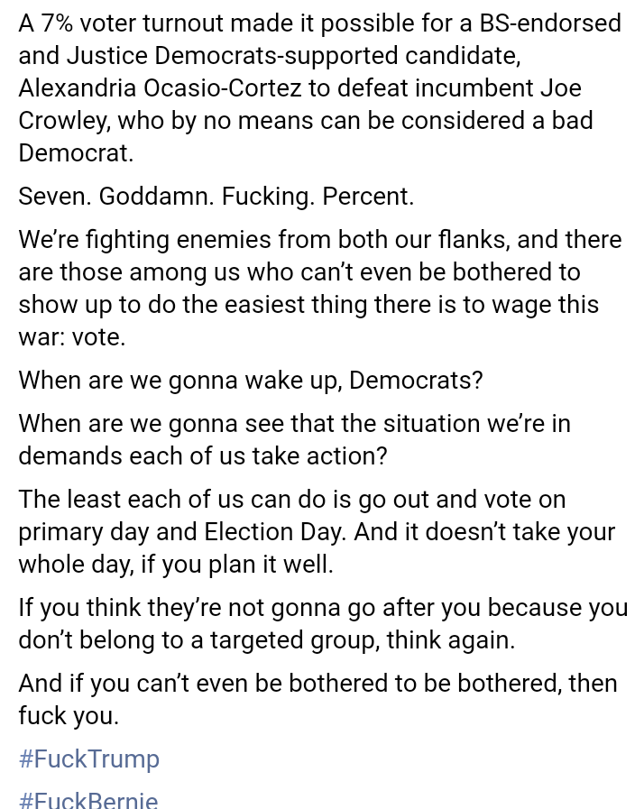 SassyDem's tweet photo. @dhartk @PollTracker2024 @MaineDems @TheDemocrats Maine has 1.5M ppl & you're bragging about #Nazi #Rapist #GrahamPlatner getting 150k primary votes cuz you're a crazy #communist who can't cope w/the fact your crappy candidates NOT POPULAR. F*ck #PutinPuppet #BernieSanders & you hippie burnouts who Stan him🖕🏼🌹☭🇵🇸🇷🇺🤡 @dhartk https://t.co/j9XNvoEndw