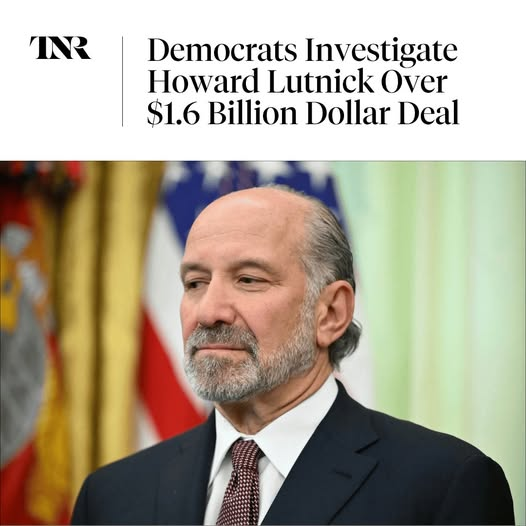 JamesTate121's tweet photo. He is one evil scumbag. 
Commerce Secretary Howard Lutnick’s old firm recently cut a $1.6 billion rare earth metals deal, which Democrats say “raise serious questions about Secretary Lutnick’s exposure to federal conflicts of interest and bribery laws.” https://t.co/cX9R5UZzzI https://t.co/hwUrEzvB9c