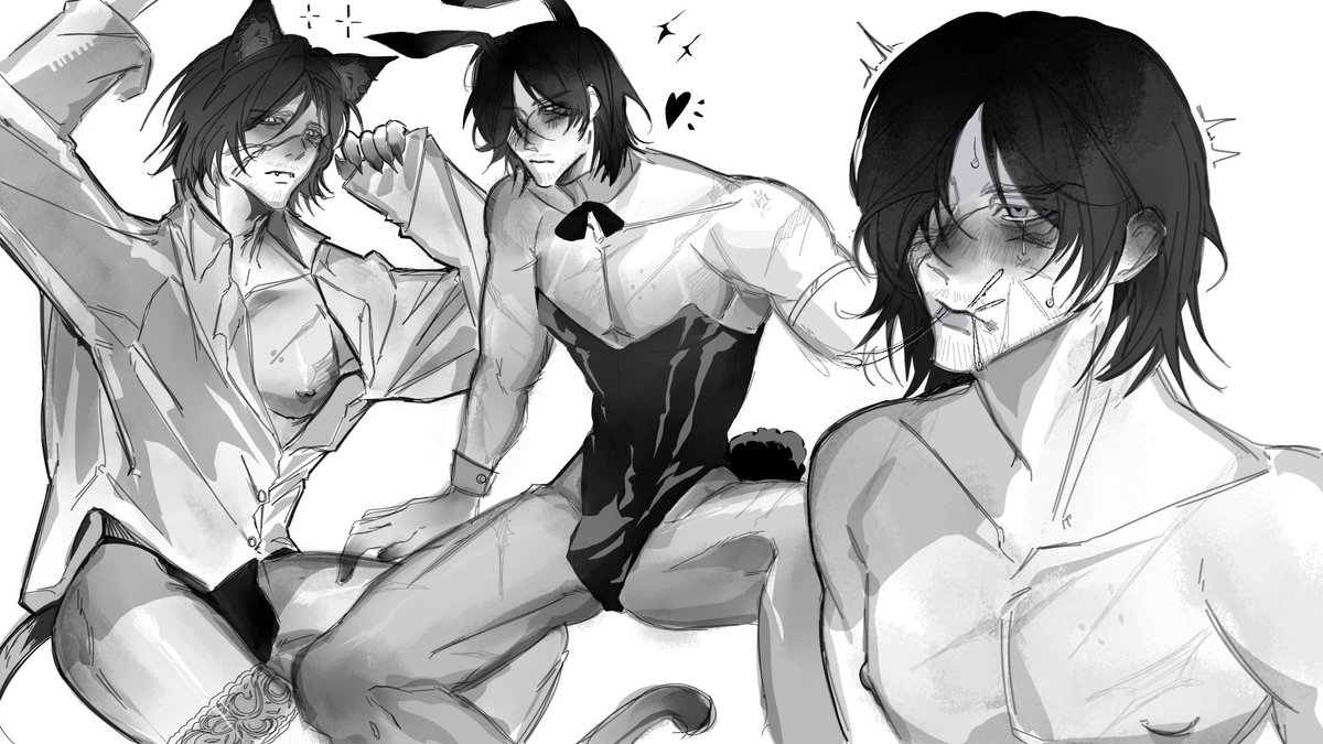 _Hw4n's tweet photo. #catboy #bunnyboy https://t.co/vetHaMdGWH