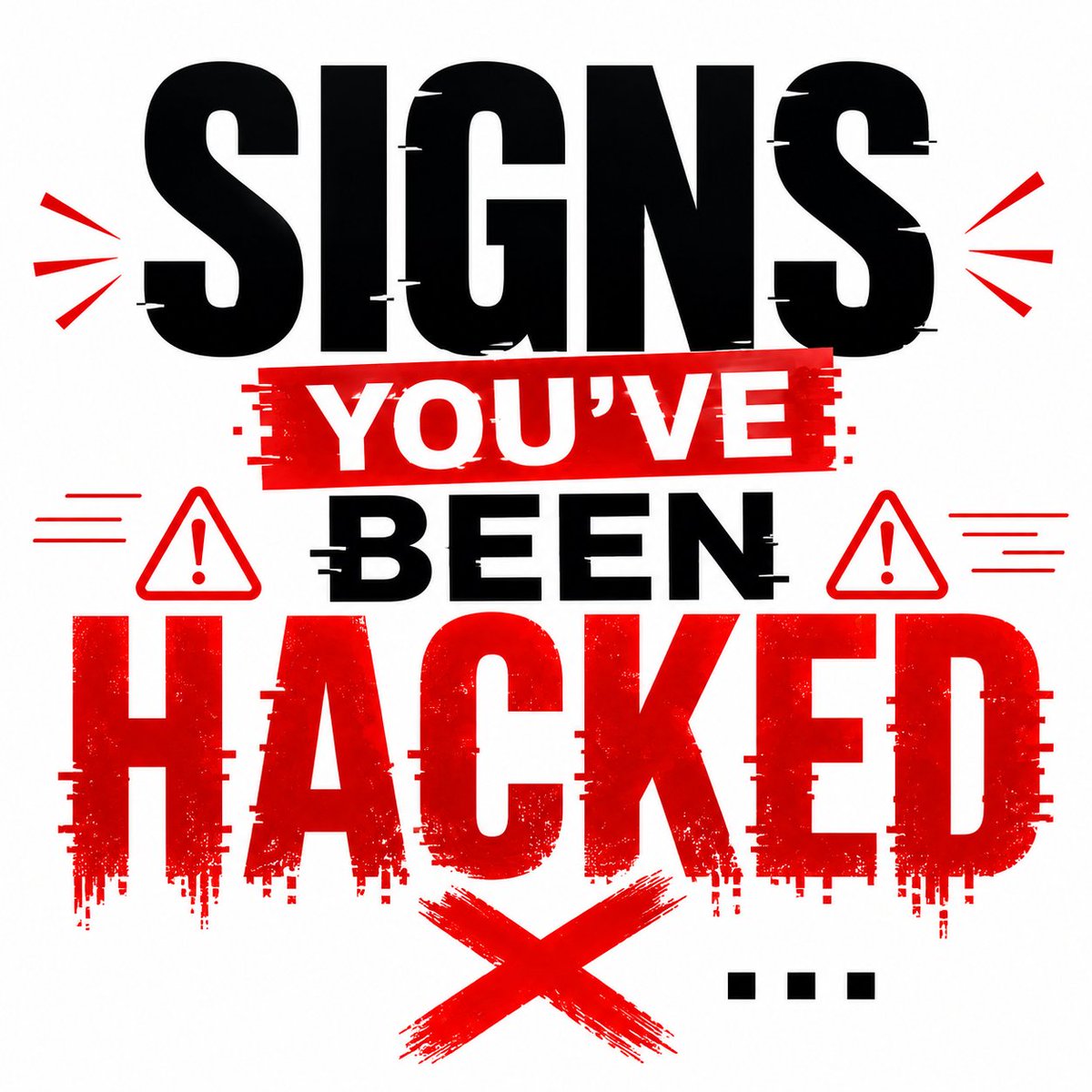 metasec_'s tweet photo. 🚨 You've been hacked if...
• You get login alerts you didn't trigger. • Your password suddenly stops working. • Friends receive strange messages from your account. • You notice purchases you didn't make.
Don't ignore the signs.
🧵👇
#CyberSecurity #OnlineSafety #StaySafe https://t.co/0u2CdEEKA7