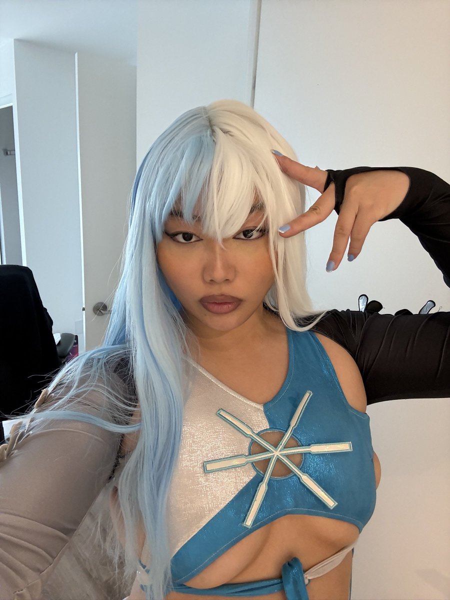 gh0ulrize's tweet photo. Luna Snow cosplay ❄️ #lunasnow #lunasnowcosplay #marvelrivals #marvelrivalscosplay https://t.co/6pEwVV711W