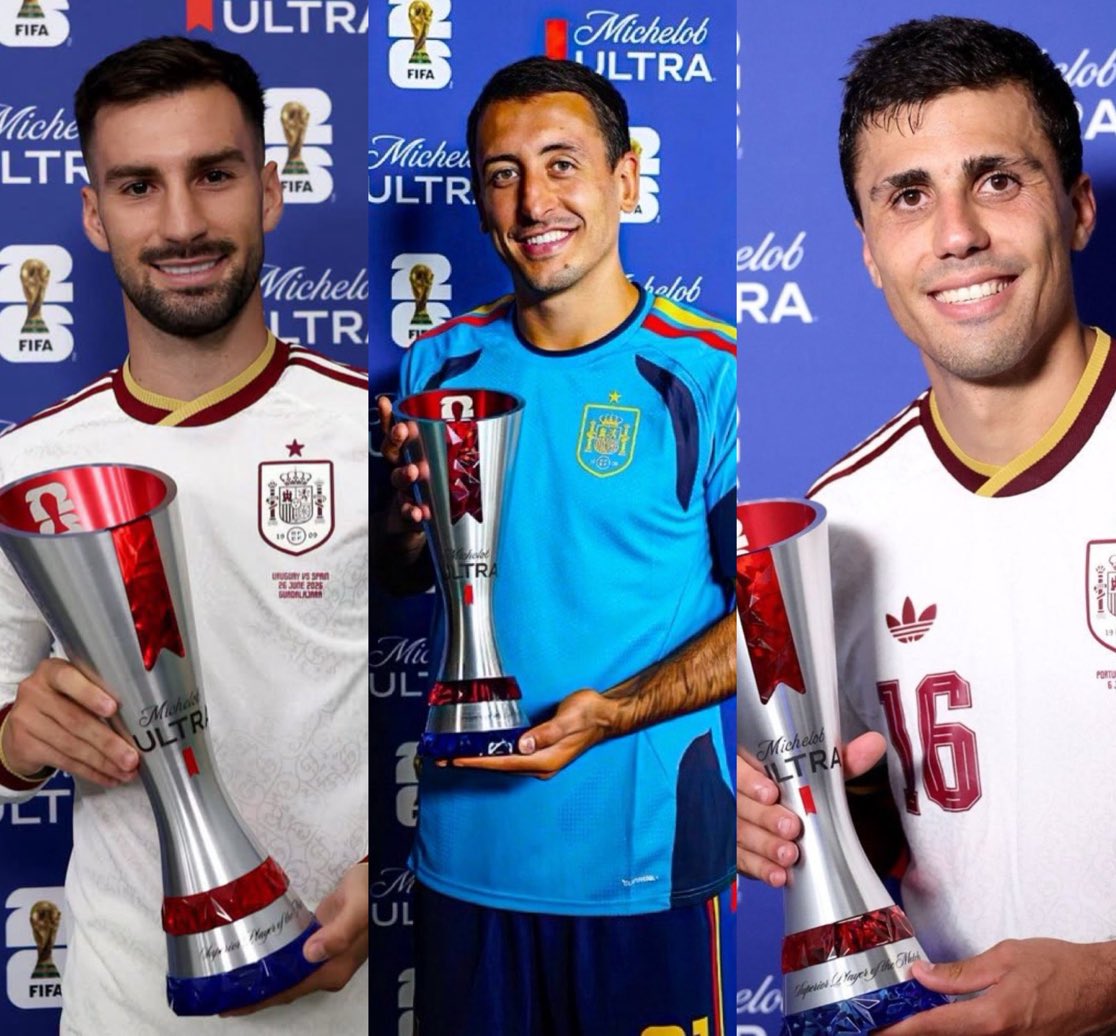 MMerengues2's tweet photo. "España va a ganar el Mundial gracias a los jugadores del Barça" https://t.co/l1s4w4xNsU