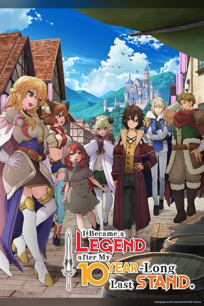 animeupdates's tweet photo. 'I Became a Legend After My 10 Year-Long Last Stand' New Anime is Officially listed with 12 episodes! https://t.co/0k4Q7IpTqe