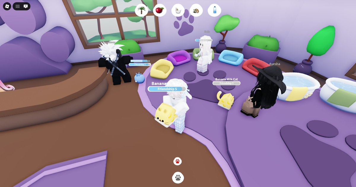 BlockerKing46's tweet photo. We just did the first test of my game Little Pals, with my friends! We're taking notes on new things to make the game even better. 🛠️😺

If you have any ideas for the game, feel free to share them with me. I'll definitely consider them! 💫🫐

#Roblox #RobloxDev #LittlePals https://t.co/km1jzZUbjY