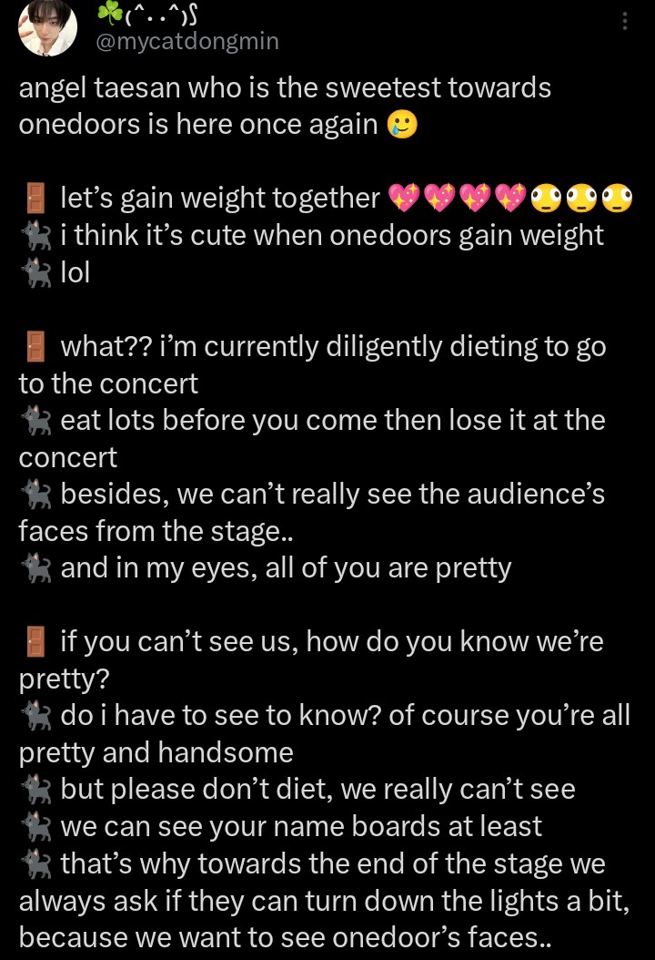 taesanslovebot's tweet photo. BOYNEXTDOOR is the sweetest group ever :( https://t.co/i6WVNtB5BU