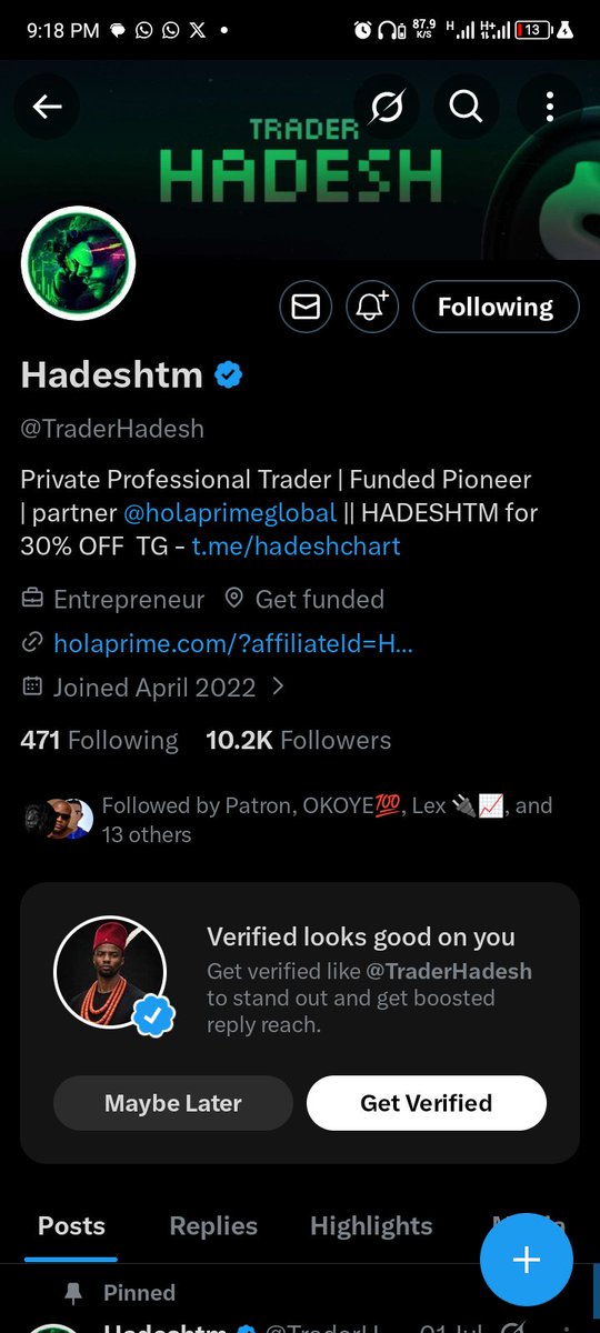 Maccharleton's tweet photo. @Techriztm @PsychedeliaAcad @FundedNext @TraderHadesh Done https://t.co/m41XfdYYku