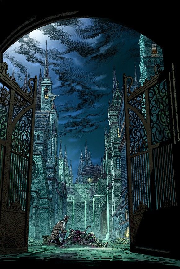 Raven_Raijin's tweet photo. A masterpiece, even in comic form.
#Bloodborne https://t.co/hQJ8xvGvqV
