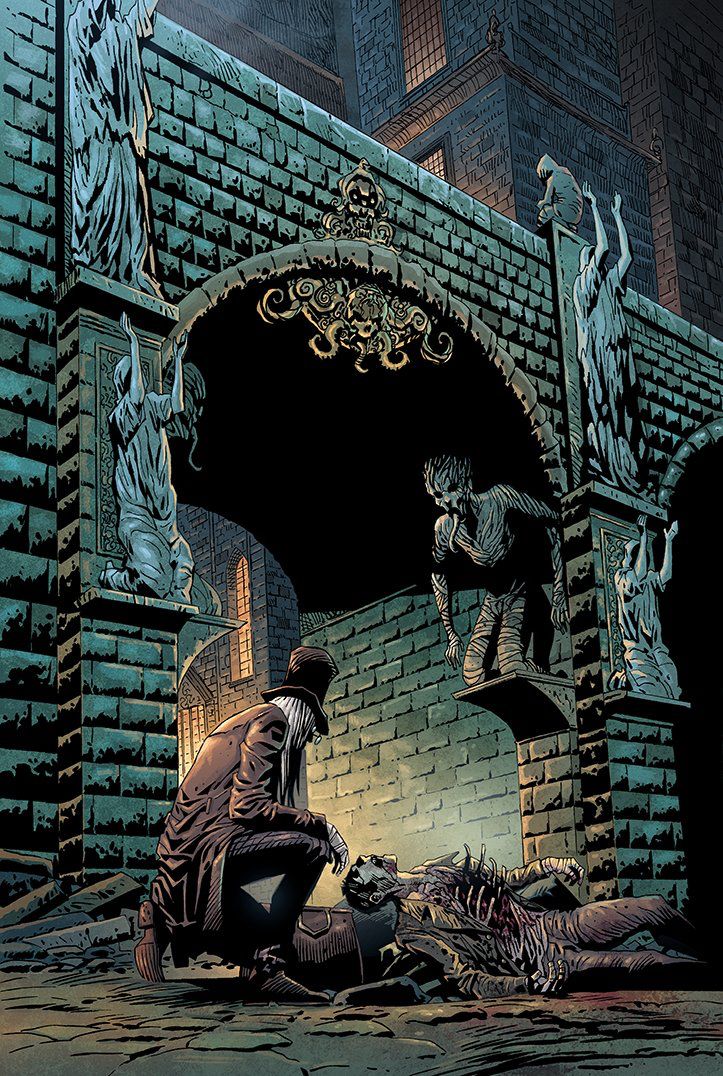 Raven_Raijin's tweet photo. A masterpiece, even in comic form.
#Bloodborne https://t.co/hQJ8xvGvqV