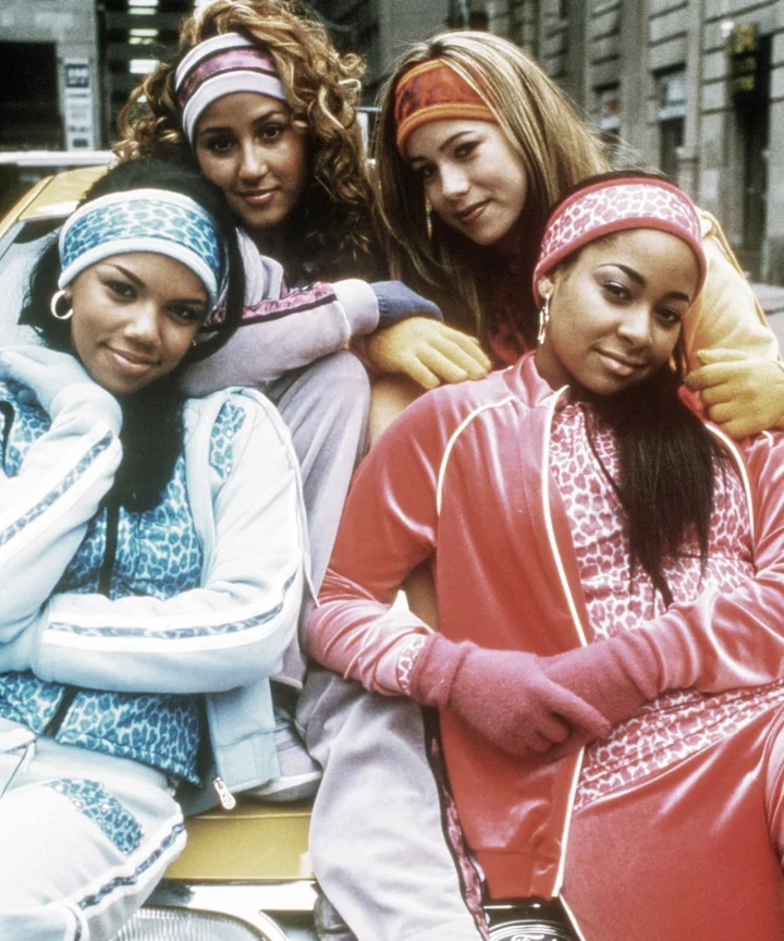 BlackFilmAlerts's tweet photo. A new ‘Cheetah Girls’ movie is officially in the works with original cast members Raven-Symoné, Adrienne Bailon, Sabrina Bryan, Lynn Whitfield, and Lori Alterset set to return.

‘The Cheetah Girls: Next Gen’ stars Leah Jeffries, Carmen Sanchez, Sophie Lennon and Kaileen Chang. https://t.co/gOA7QEx56h