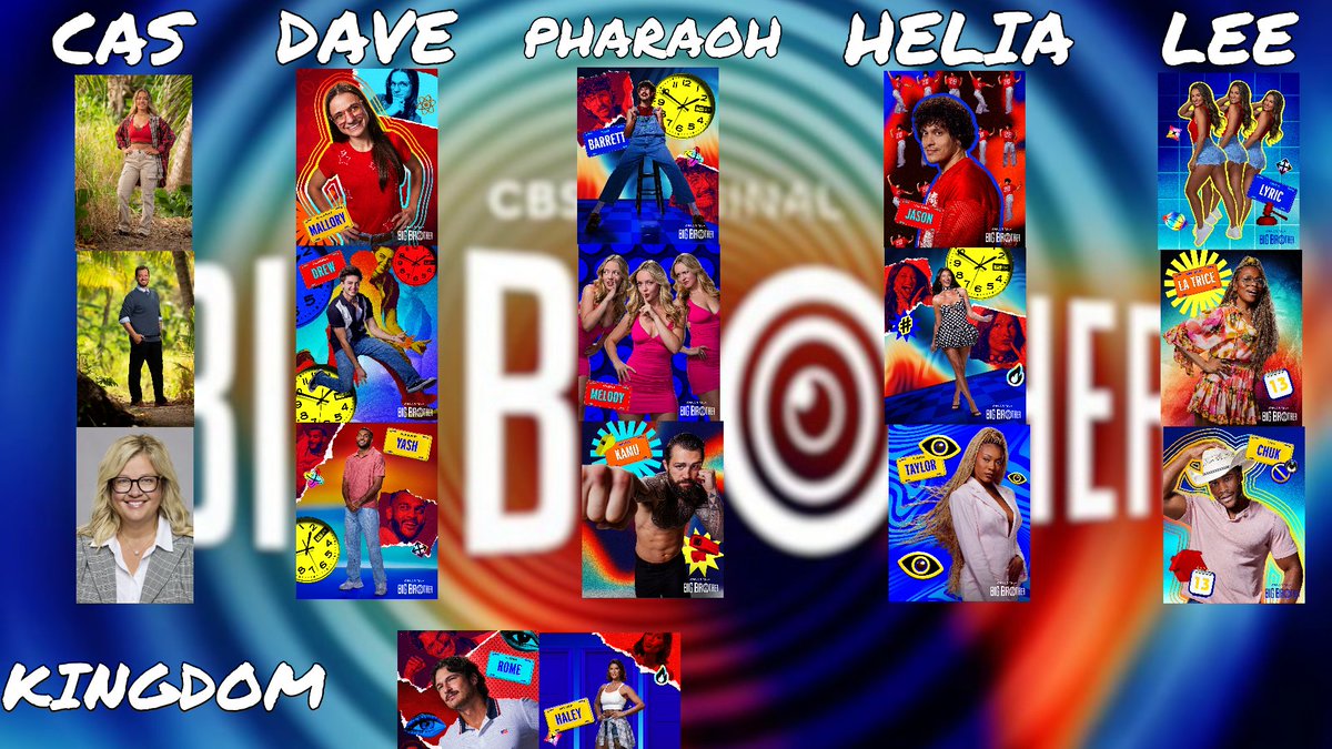 TRealityKingdom's tweet photo. Yesterday the Royal Court Drafted our teams for #BB28 Who do you think is taking it this year? 🤔👀 https://t.co/evnJg0m4Y2