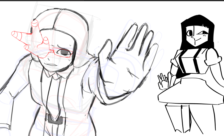 Pinkablue101's tweet photo. Todavía tengo complicaciones para dibujar manos

Coral Glasses avance &amp; Ena Doodle https://t.co/wnddhta12F