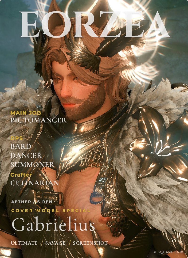 Gabrielius_H's tweet photo. Oooh, hes dreamy....

#FFXIV • #GPOSERS https://t.co/6TeE14zWKY