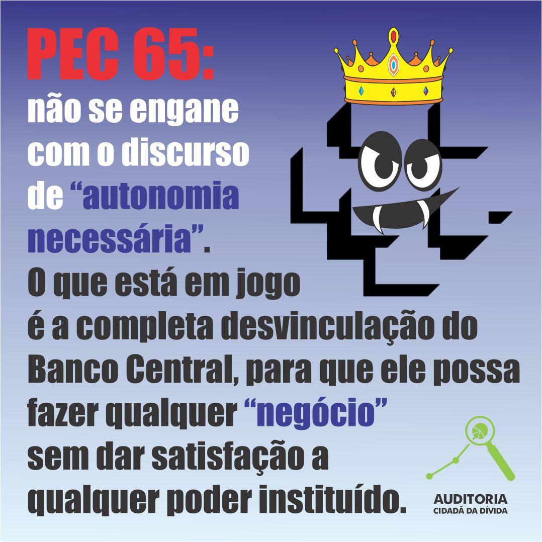 AuditoriaCidada's tweet photo. Não se engane, a PEC 65 permitirá ao BC fazer qualquer negócio sem qualquer satisfação à sociedade
https://t.co/8sxw0R06z8 https://t.co/GmiQqrIakl