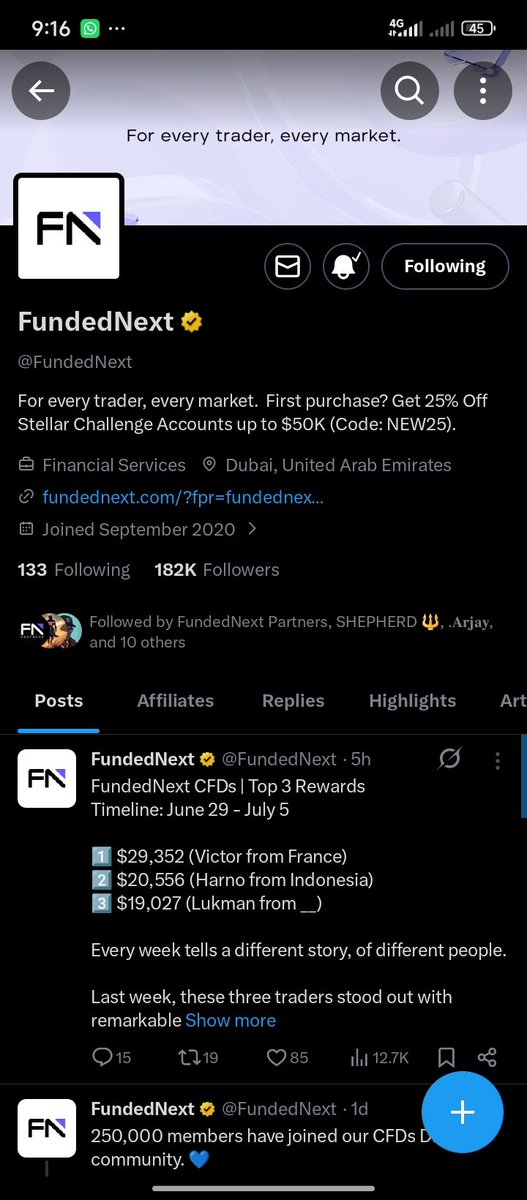 MIbrahimcopy's tweet photo. @Techriztm @PsychedeliaAcad @FundedNext @TraderHadesh Super techriz abeg 🤲 https://t.co/7DqhnWqFle