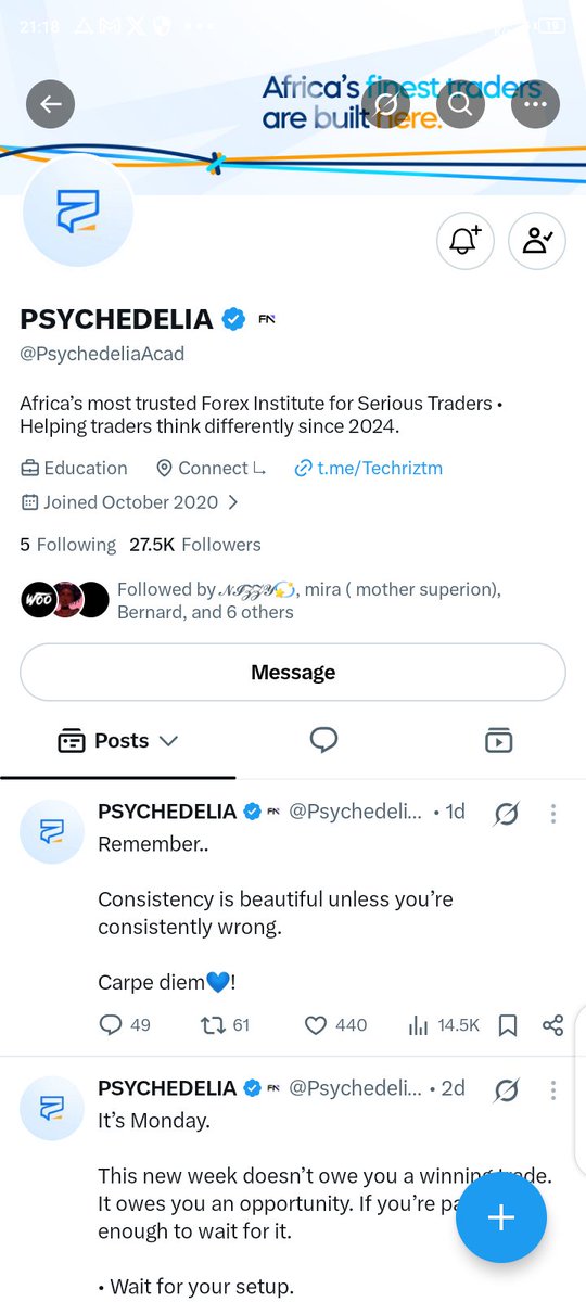 DIbeakalam's tweet photo. @Techriztm @PsychedeliaAcad @FundedNext @TraderHadesh @Techriztm done all G.O.A.T
Obrigado all the same ❤️❤️ https://t.co/HL18dIf4Ml