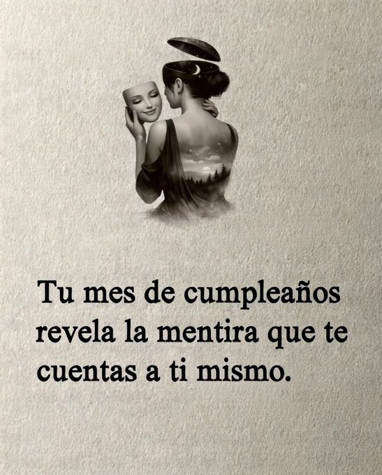 thomaslizanav's tweet photo. Tu mes de cumpleaños revela la mentira que te cuentas a ti mismo;

Hilo🧵 https://t.co/wO22QWq16j