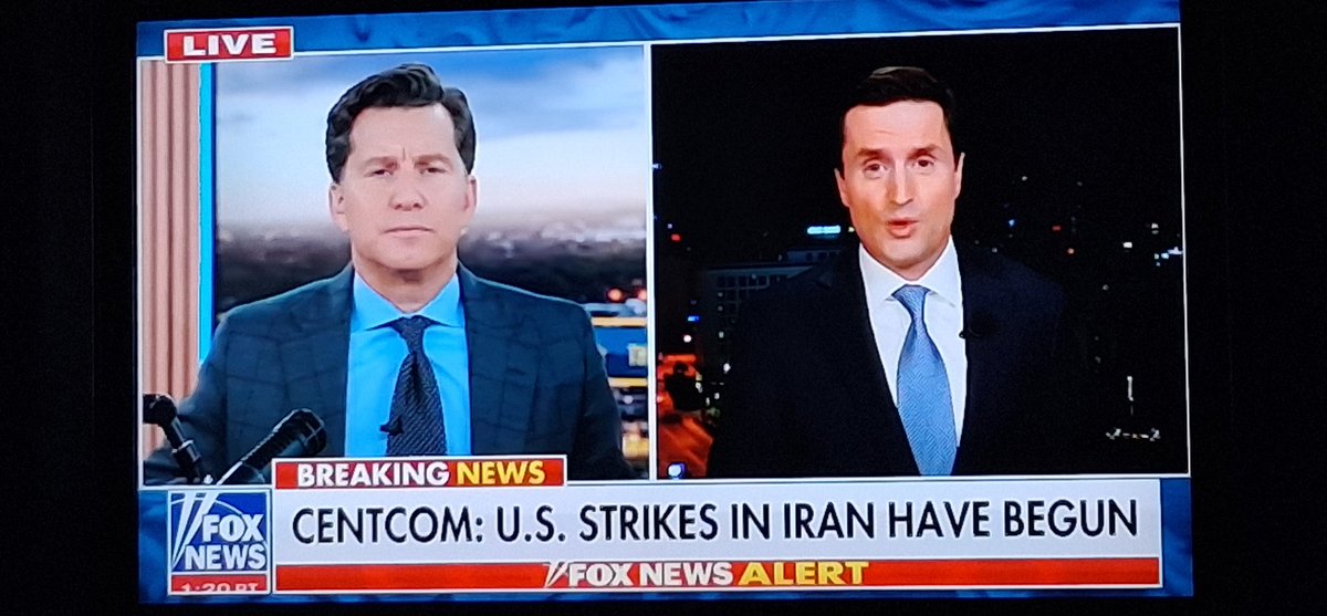 truthofjesusis's tweet photo. FOX NEWS REPORTS 
U.S. Has Begun second round of strikes on IRAN - Centcom source. https://t.co/Oy89lFJfUZ