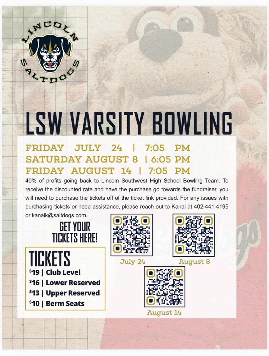 Bowling_LSW's tweet photo. Here’s a fun way to support Southwest Bowling! Perfect for fun night out with family and friends! 
Promo code at checkout is: Hawks 
🎳⚾️ https://t.co/16luWYC2Cg