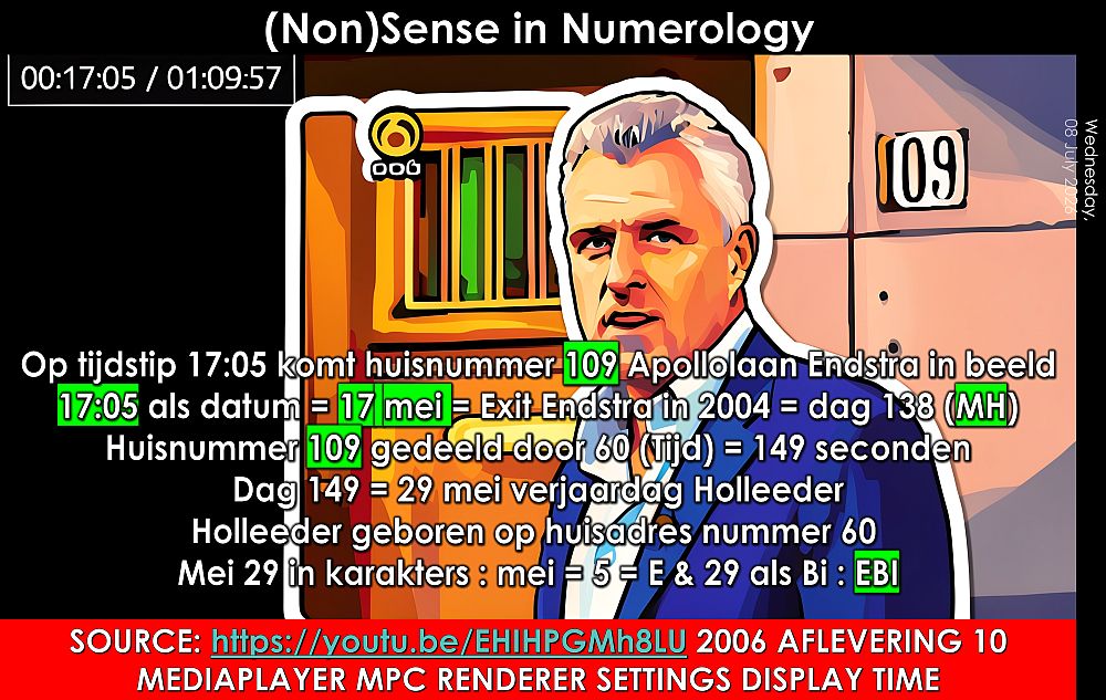kabir_sadrak's tweet photo. Alles is Interpretatie
Kansrekening & who cares
unless you made yourself a calculation
you can’t tell Numerology is option True or Fake
The Synchronization anyway is ‘great’ and ‘no cherry picking’.
#Endstra #Holleeder #109 #Ebi #149
"♫... en wijzen de paadjes waar langs je mag gaan...♫"