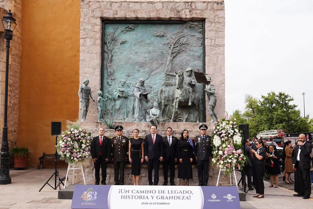 gina_campuzano's tweet photo. 🦂Durango no solo celebra un año más de su historia; celebra a su gente, sus tradiciones y el orgullo de pertenecer a esta tierra.

Que este 463 aniversario nos inspire a seguir trabajando por un estado con más oportunidades para todas y todos.

¡Muchas felicidades, Durango! https://t.co/snBArp74Pz