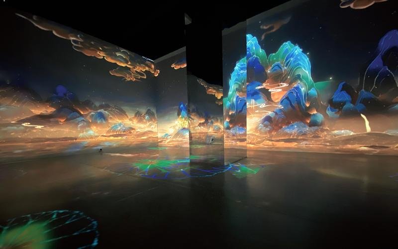 ccvveettaa2016's tweet photo. Step into a neon-lit immersive art installation tonight—colors dancing with sound, leaving every viewer lost in magic https://t.co/TAKCVuY6Kq