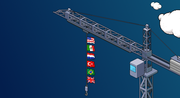 Furni_verse's tweet photo. 6 builders, 6 nationalities. We are at 50%! 🪫

Stay connected and never miss an update, join our Discord community today: https://t.co/Fyj0428Znn

#habbo #furniverse #roompioneers https://t.co/a3AtxbkhmS