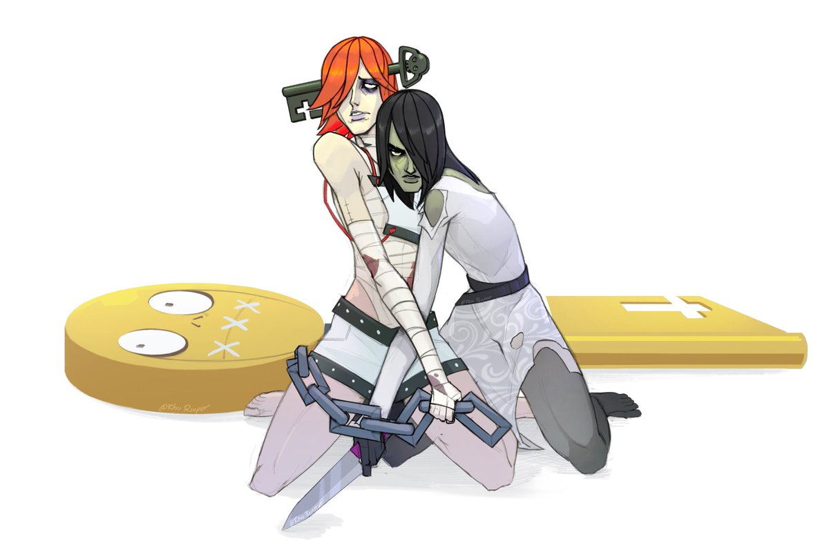 RtroReaper's tweet photo. Pairing my two favorite characters because I can https://t.co/WdMn1XDFVT