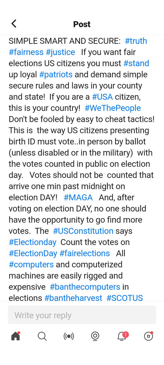 PEGGYEJAMES's tweet photo. @bofrench @patriots SIMPLE SMART SECURE #elections. Ban computerized machines, mail harvesting, extended deadlines. Stand & Demand #USconstitution #ElectionDay #USCITIZENS ID https://t.co/6SfygnLPNn