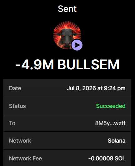 The Unstoppable Bull $BULLSEM tweet media