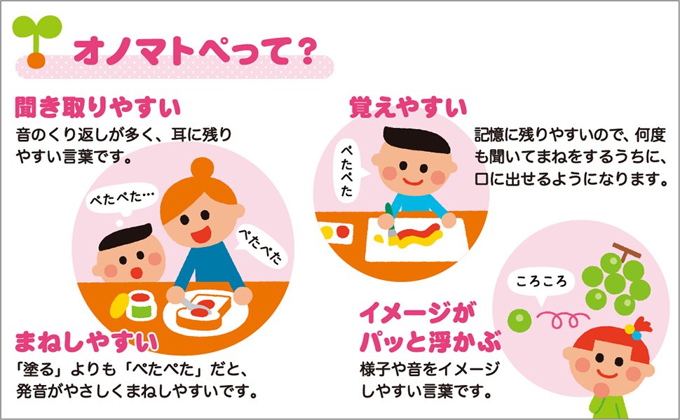 yuu_pST's tweet photo. こんな絵本が欲しかった！言語聴覚士が監修したオノマトペがたくさんの絵本（https://t.co/kGpNILkUW7）。

「コロコロ」「トントン」などのオノマトペは、言語発達にとても重要な関わりです。まだ、言葉が出ていない子、言葉の出始めの子だけでなく、言葉が出たけど不明瞭で何を言っているのか伝わらない子にもおすすめ。

音の繰り返しのあるオノマトペは、単語の音を認識する力（音韻認識）も育てるので、将来の読み書きの習得の土台ともなります。

臨床（ことばの指導）の中でも、楽しく使えそうです。