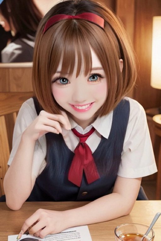 yossi_20230731's tweet photo. おはよー💕

天宮 梨絵っぽい人だよ🥰
天宮女学院高校の理事長・天宮梢の娘で、学生寮である漫画喫茶「ヘッジホッグ」の寮長。
「天宮コンツェルン」のお嬢様であり、「ヘッジホッグ」の運営も跡取り修行として経営を委ねられている格好😳
大らかすぎる性格とお嬢様育ち故か金銭感覚が破綻しており、思わぬトラブルを引き起こす事もしばしば。あろうことか芽衣子が入寮するまでは帳簿すら付けていなかった為、
一億円の借金を抱えていた😱
ガチの百合オタクで「ヘッジホッグ」の漫画のレパートリーも多分にそれが反映されてる。
芽衣子を同姓同名の漫画家「もりためいこ」と勘違いしたことで彼女を迎え入れ（芽衣子本人が何度否定しても聞く耳を持たなかった）、友人になっていくよ😇
その一方で成績は非常に優秀で学年1位をとっていたよ🥰
今日もよろしくお願いします٩(๑❛ᴗ❛๑)۶

#カコジョアニメ部
#一畳間まんきつ暮らし天宮梨絵っぽい人