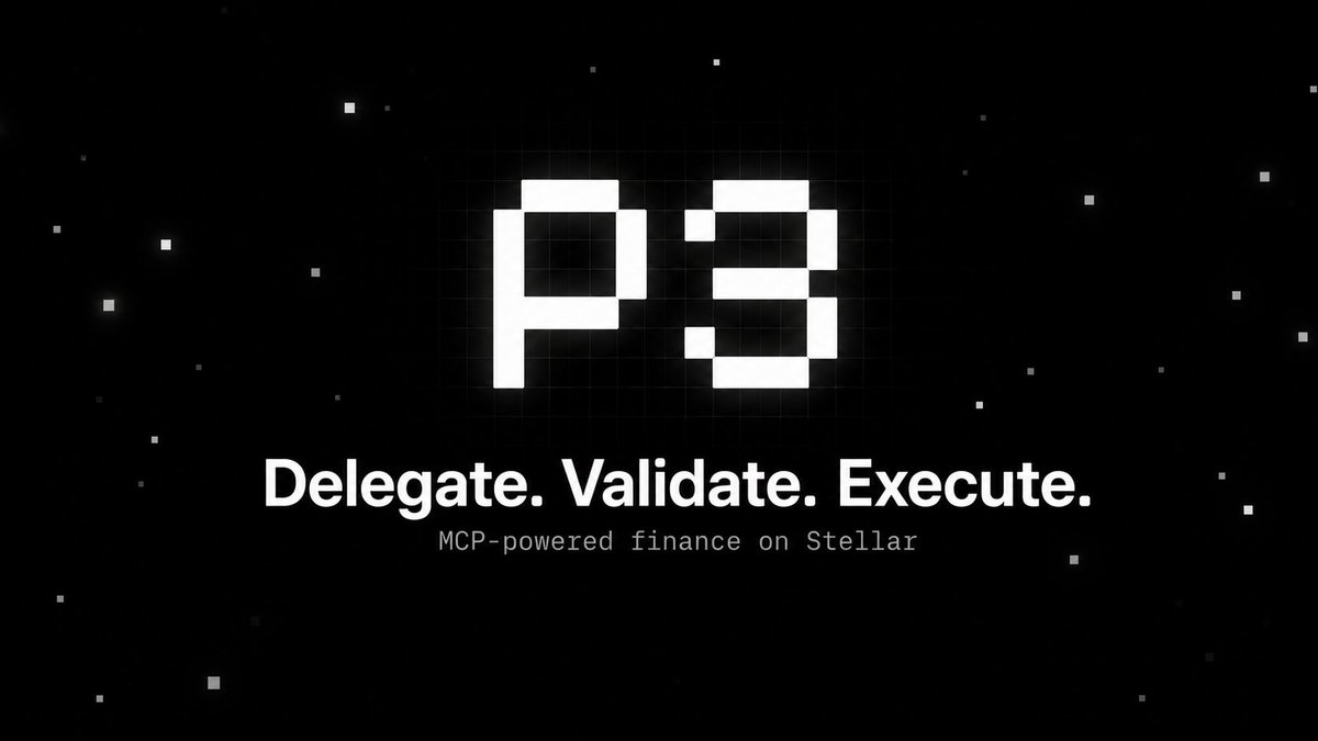 PAYThreeWallet's tweet photo. Pay3 brings AI-native financial infrastructure to Stellar via MCP. AI proposes. Policy decides. Private keys never leave your control. Build agents that can transact safely, with verifiable guardrails. #Stellar #MCP #aiagent @StellarOrg https://t.co/u0VeueMxeY