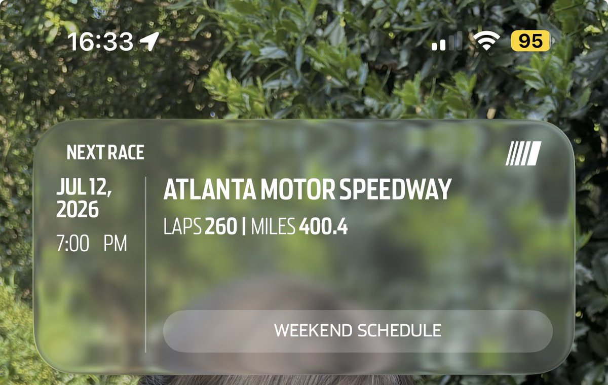 catk4603's tweet photo. @daletanhardt NASCAR app still calls it atlanta lol https://t.co/TxioRPkXkJ