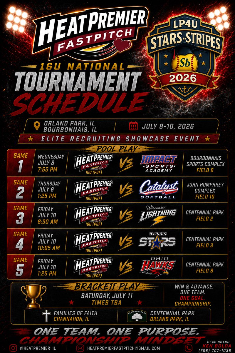 Heatpremier16U's tweet photo. Schedule drop ⬇️ 🥎🥎🥎🔥🔥🔥 https://t.co/oy3zoxk2dm
