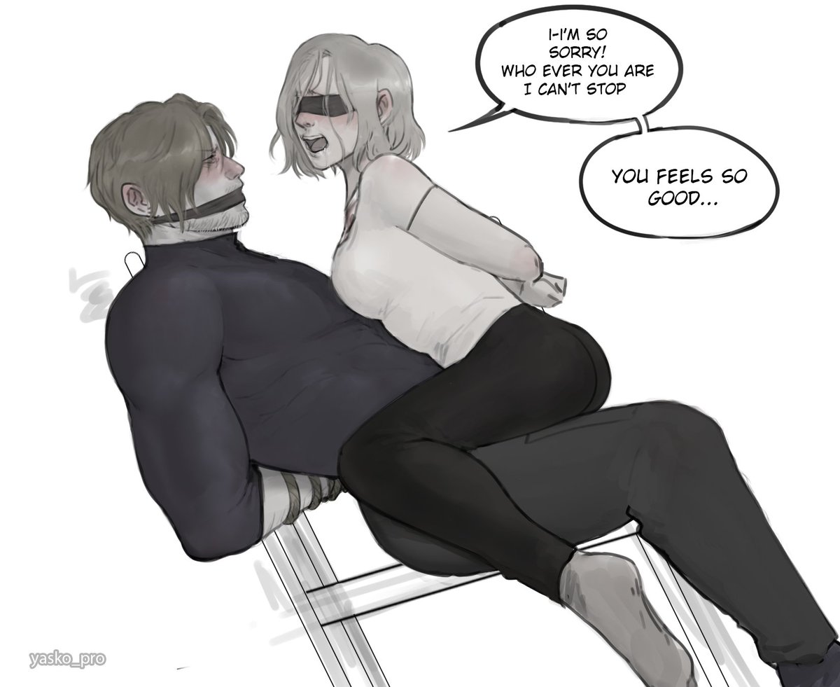 yasko_pro's tweet photo. Leon x Grace tied up 
(alt version on my 🟠Раtrе0н🟠) 
#REBHFun #GraceAshcroft #LeonKennedy https://t.co/NvMUMHYv7N