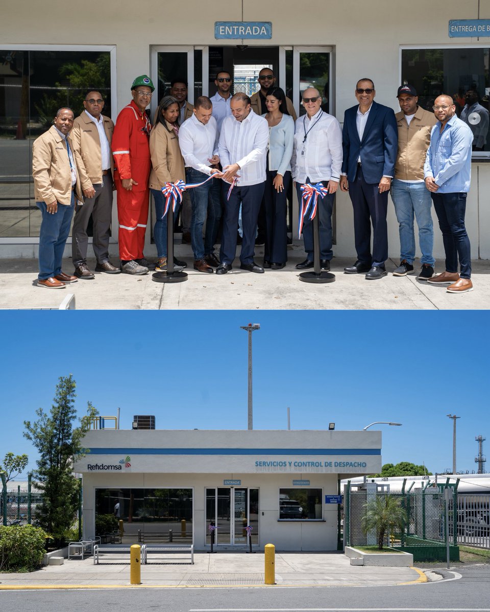 Refidomsa's tweet photo. Hoy estamos entregando el nuevo salón de reuniones de SITRADOPE, un espacio especialmente habilitado para que los miembros del sindicato de nuestra refinería cuenten con un lugar adecuado, cómodo y acondicionado para celebrar reuniones y coordinar iniciativas.

En Refidomsa entendemos que el bienestar de nuestros colaboradores también se construye creando espacios pensados para fortalecer el diálogo, la colaboración y el trabajo conjunto.

Seguiremos impulsando acciones que contribuyan a una cultura laboral basada en el respeto, la cercanía y el compromiso con nuestra gente.