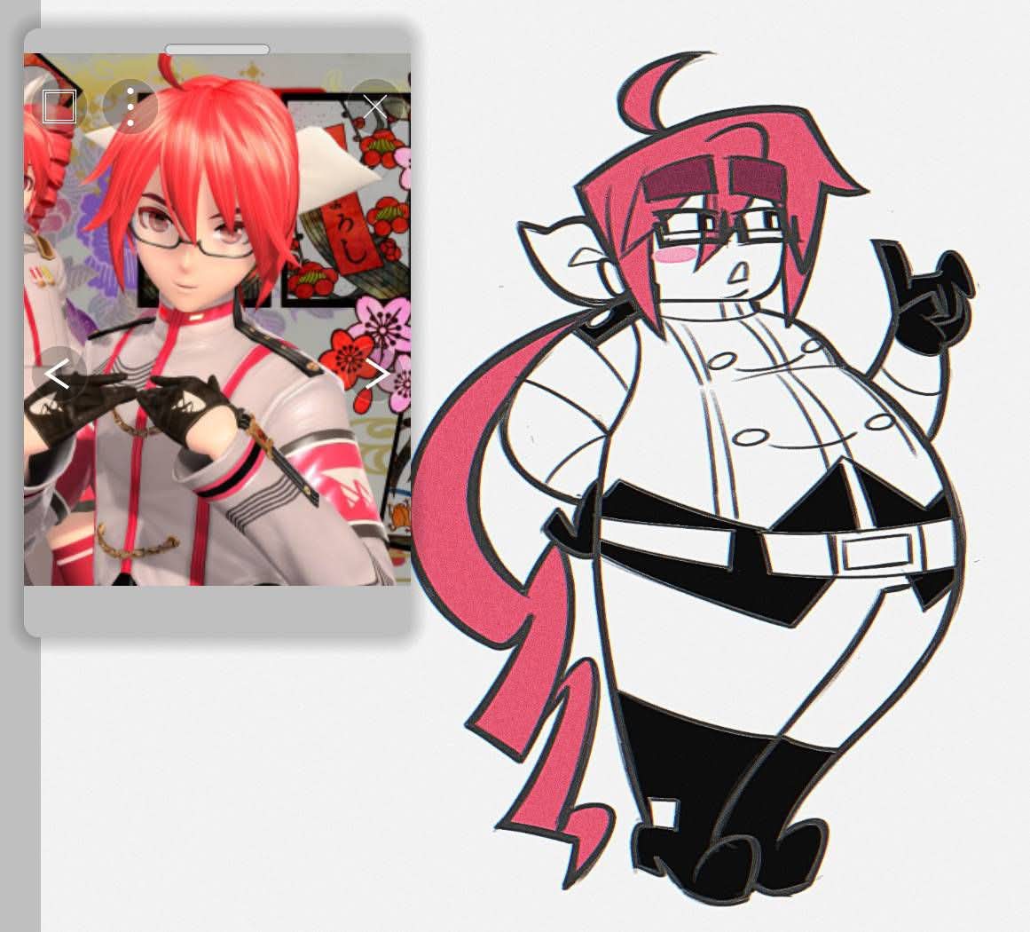 milkkirie's tweet photo. I don't remember drawing this but wtf I was so based. More fat Kasane Ted please thank you https://t.co/AL7Te6ilt3