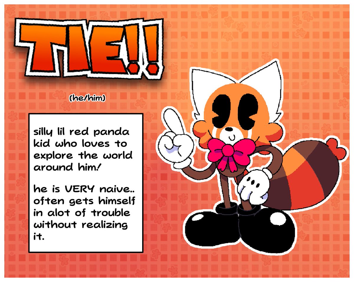 PaperAmy_'s tweet photo. tweaked my sonas design a lil bit again !! and i finally made a proper ref for my oc tie!

i made these for artfight so i'll plug that in the replies if u wanna follow me there ! https://t.co/4NgF4TsPYh