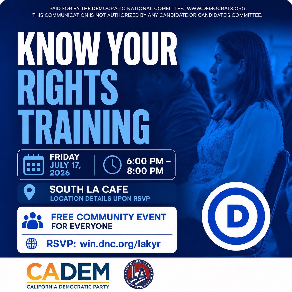 California Democratic Party tweet media