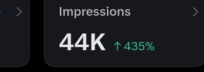 PascalTalks's tweet photo. 5M impressions when?😔😩
I know we will get there one day 
God and my active mutuals will take me there 🙏🙏💯💯 https://t.co/AlRDfkyHU0