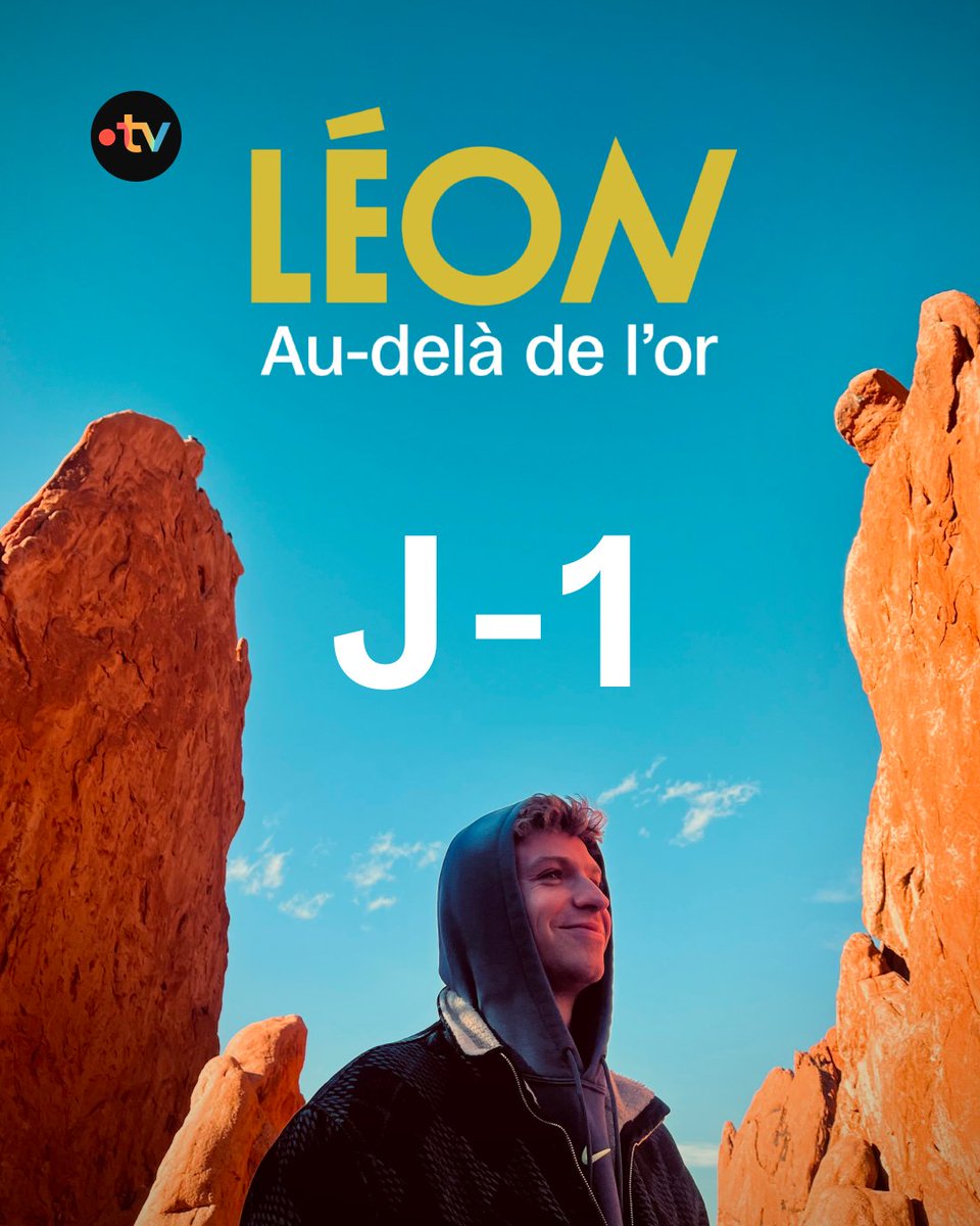 FranceTV's tweet photo. Prêts pour le grand plongeon ?

"Léon, au-delà de l'or", la série-doc événement dans l'intimité de Léon Marchand après les J.O de Paris, c'est demain sur notre plateforme. 🙌 https://t.co/8QuAtcGCHT